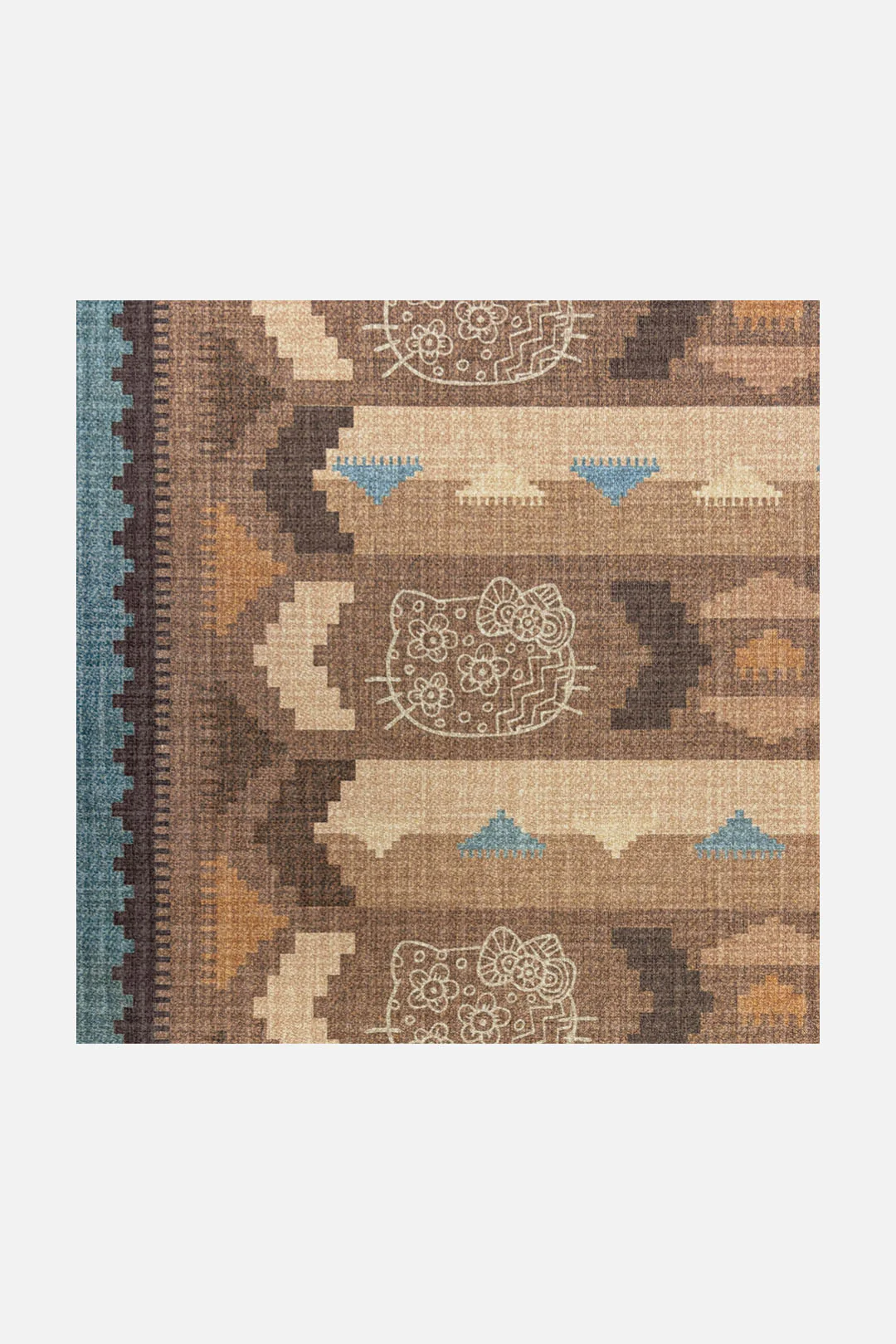 Hello Kitty Kilim Terrakotta Teppich - Image 7