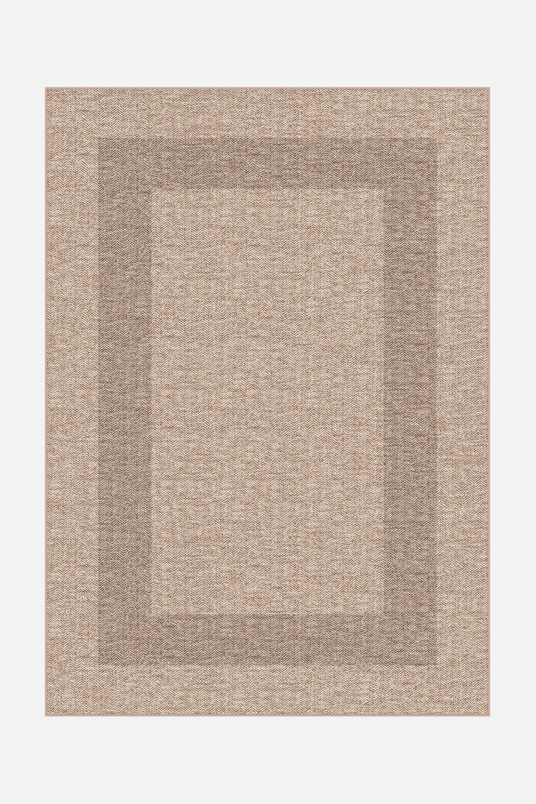 Jute-Haptik Madison Crema Teppich