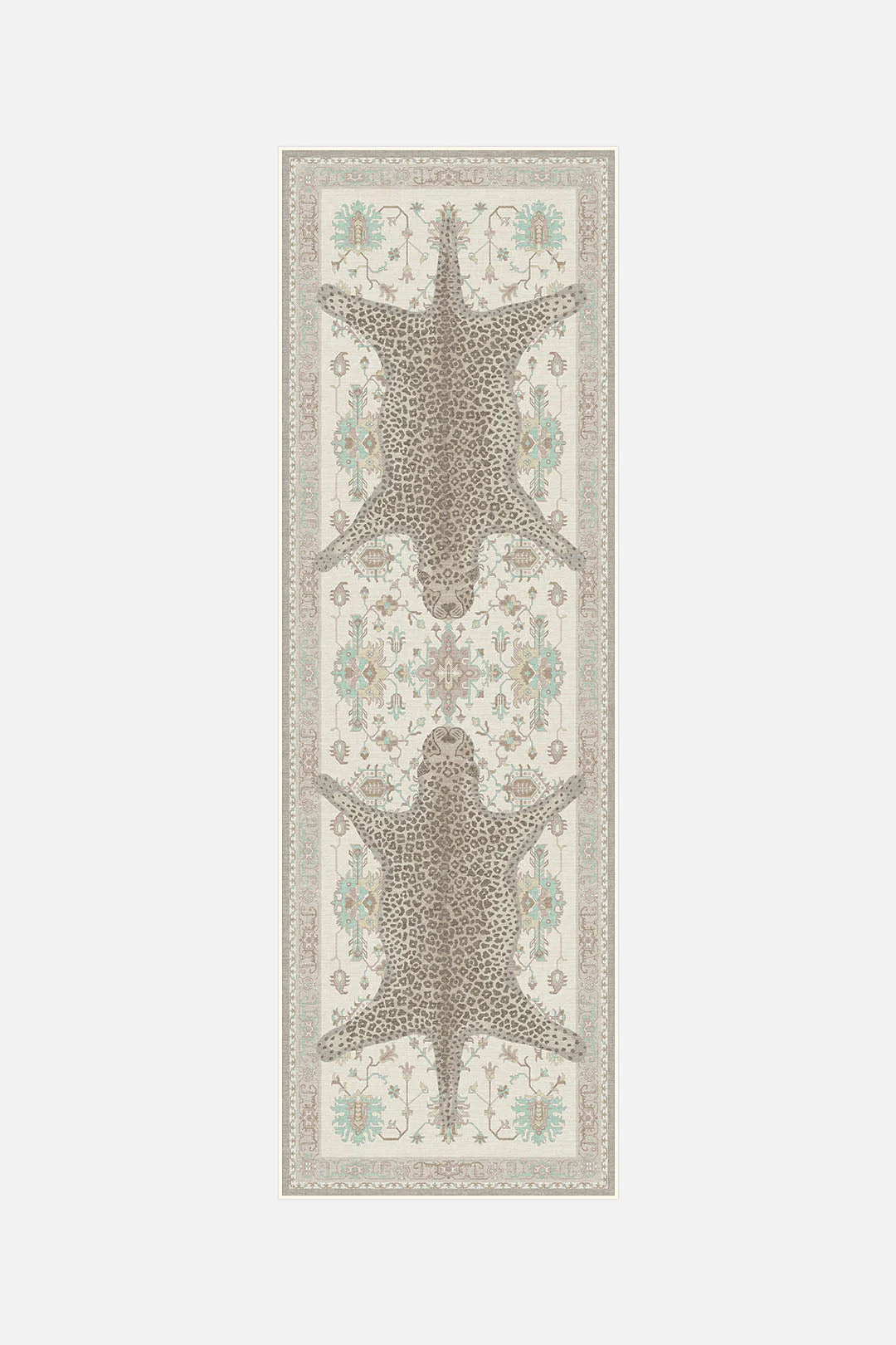 Leopard Beige Teppich - Image 5