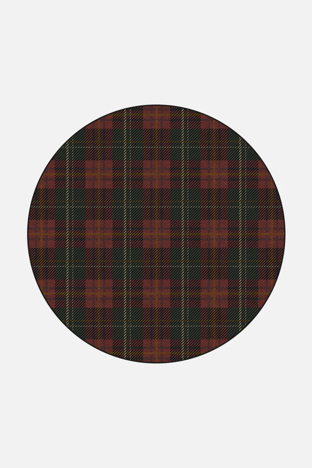 Tartanmuster Kaminrot Teppich - Image 8