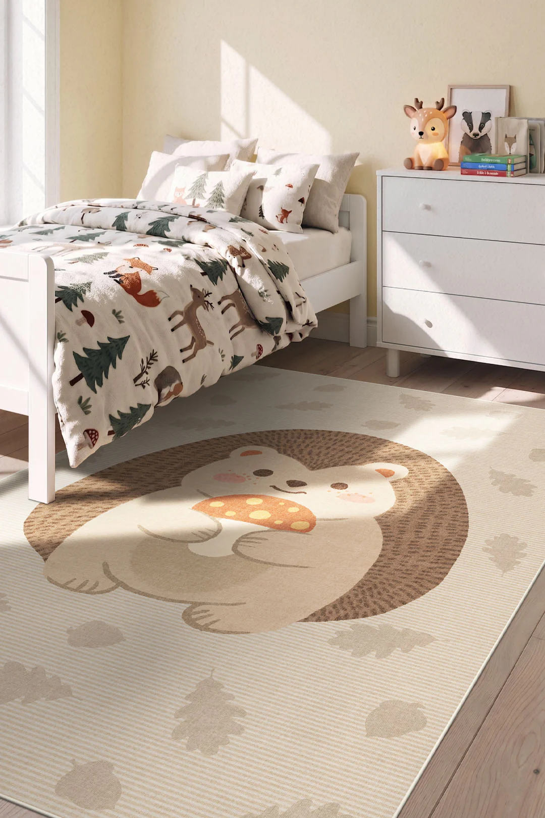 Waldigel Beige Teppich - Image 4